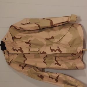 Cold Weather Camouflaged Desert Parka